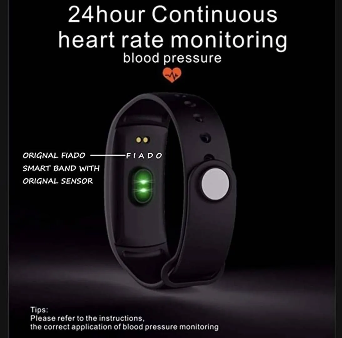 Smart Fitness Band with Waterproof Smart Bracelet.