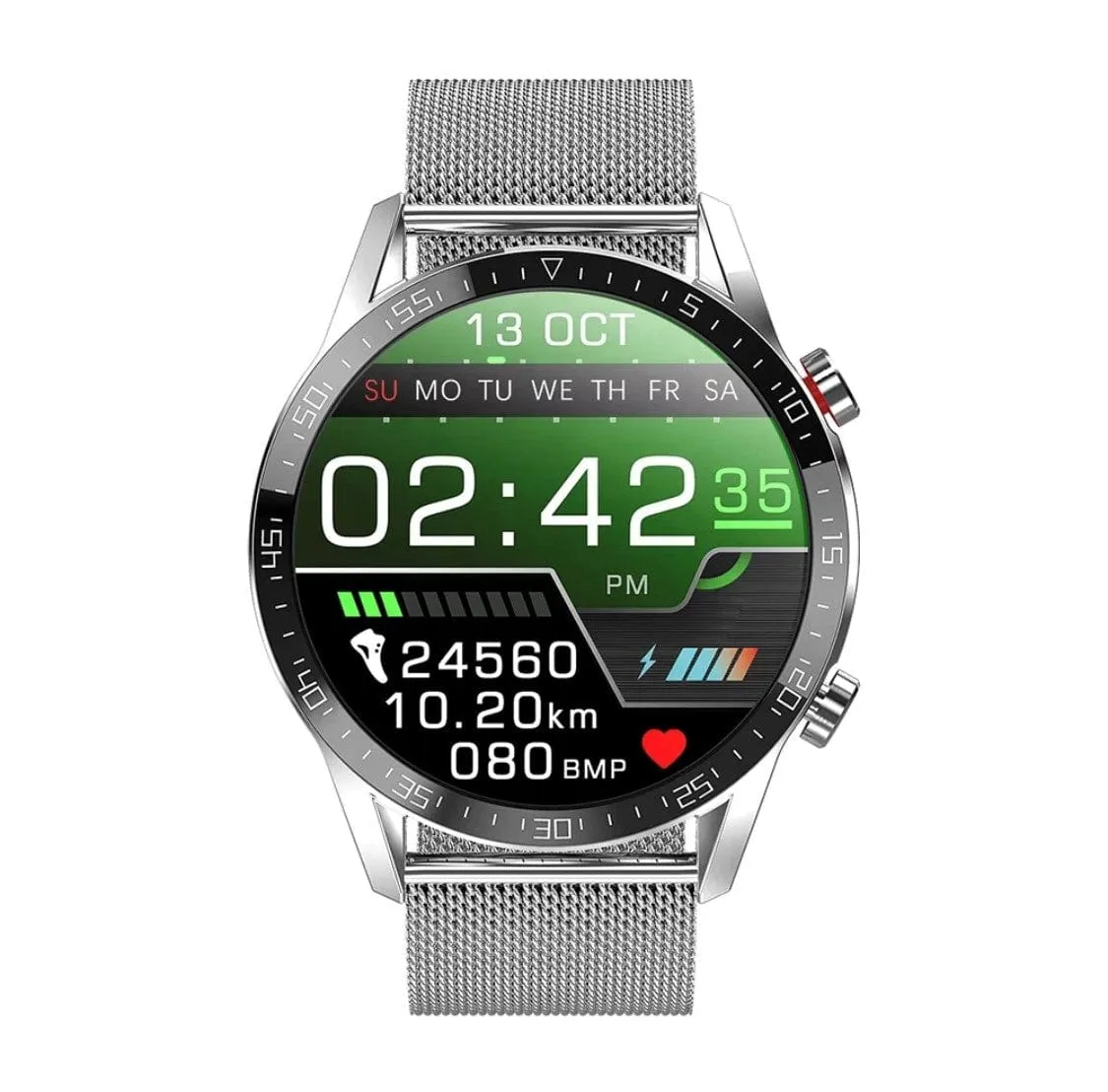 Smartoby L13 High End Smart Watch Silver-- Extra Straps Availible