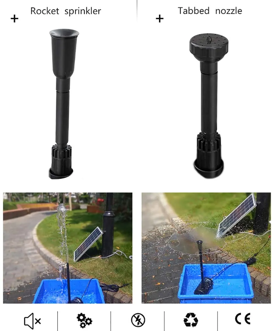 Solar Fountain Water Pump