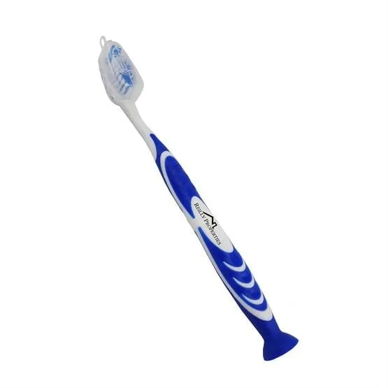 Stand Up Suction Toothbrush w/ Tongue Scraper