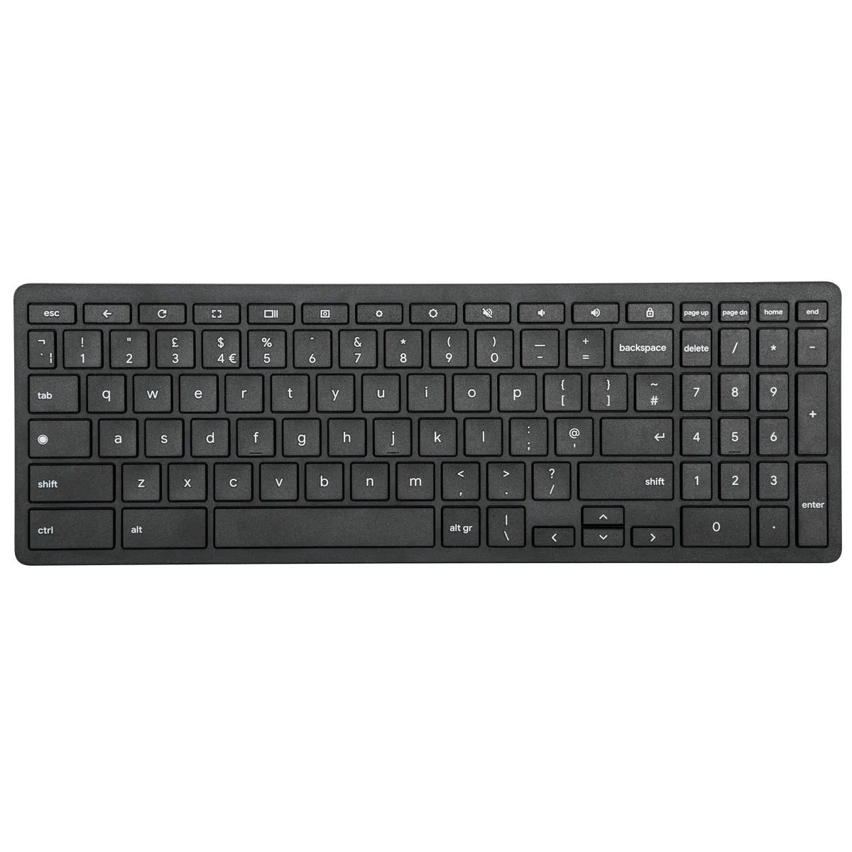 Targus AKB872UK keyboard Home Bluetooth QWERTY UK English Black