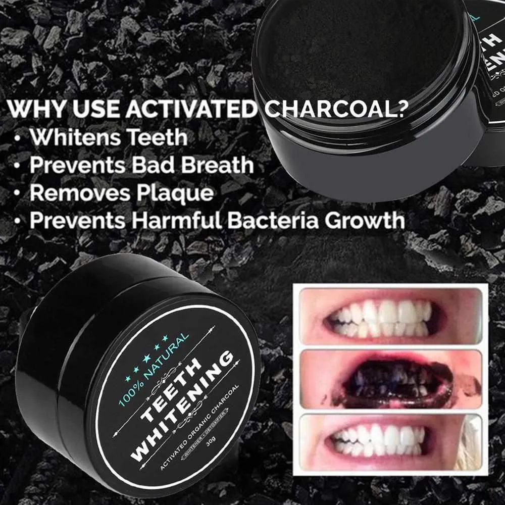 Teeth Whitening Charcoal Powder