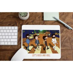 The Beatles Mousepad - Let's Rock N' Roll