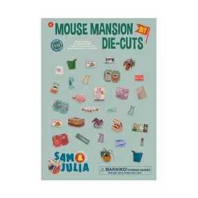 The Mouse Mansion Die-Cuts Luxury Prints