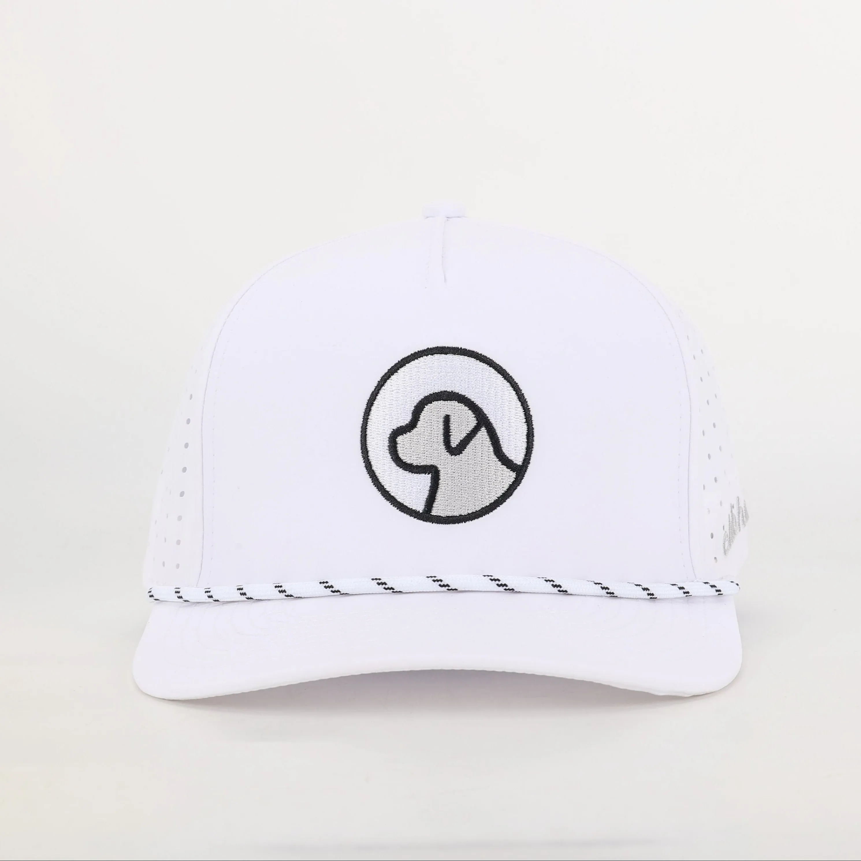 The Watch Dog Golf Hat | White