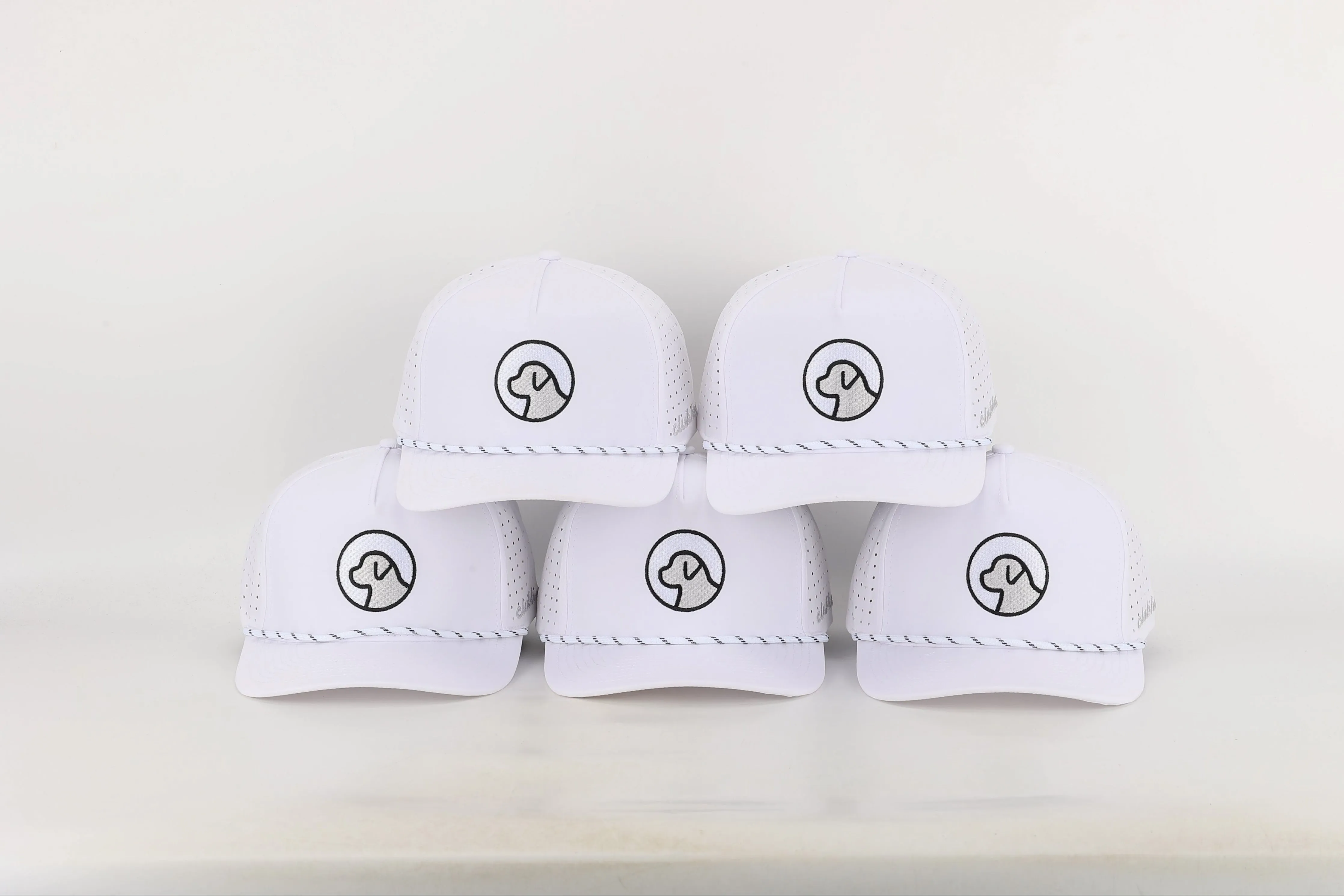 The Watch Dog Golf Hat | White