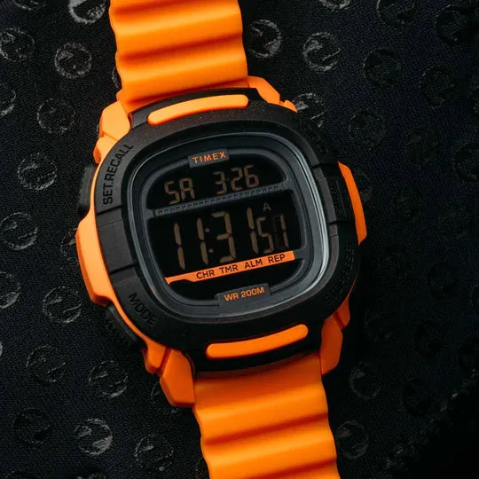 Timex Boost Digital Orange Black