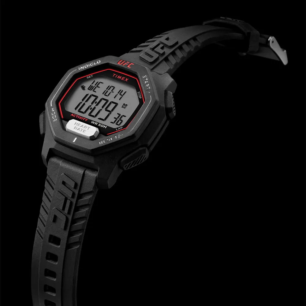 Timex Ufc Spark Digital 46mm Resin Band