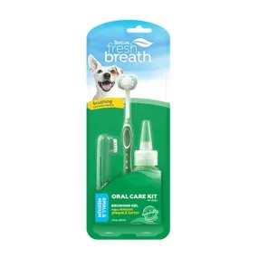 Tropiclean Fresh Breath Oral Care Kit for Small & Medium Dogs 2oz