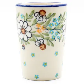 Tumbler/Toothbrush Holder in Spectacular Daisy