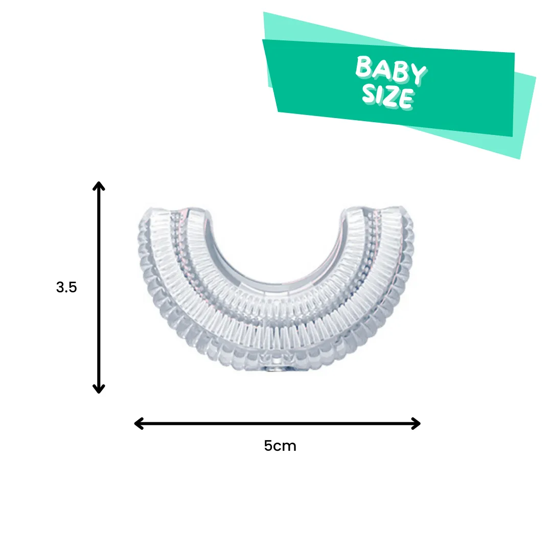 U-Shaped Sensory Toothbrush Grip with Suction Base