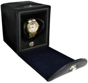 UNDERWOOD (LONDON) - Classic Leather Single Watch Winder | UN810/BLK