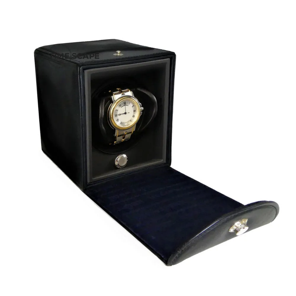 UNDERWOOD (LONDON) - Classic Leather Single Watch Winder | UN810/BLK