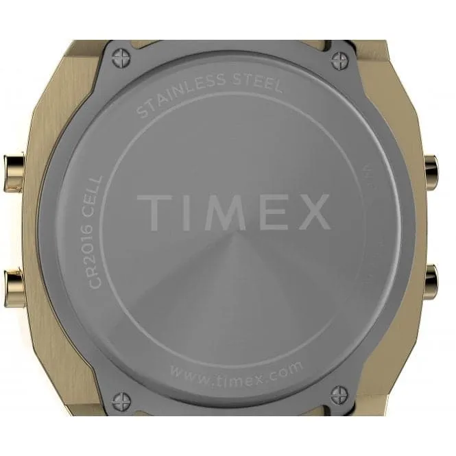 Unisex Timex Lab Timex 80 Gold-Tone Watch TW2V74300