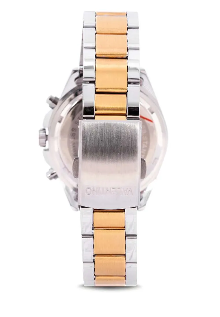 Valentino 20122221-TWO TONE - SIL DIAL Gold Watch for Women