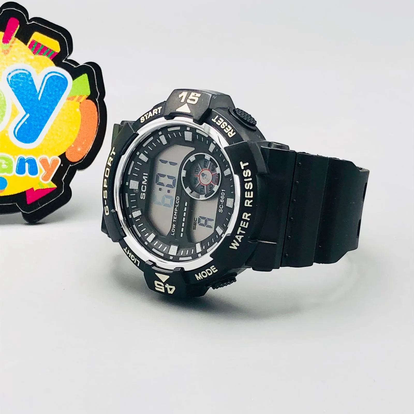 Waterproof Digital LED Lights Watch For Boys