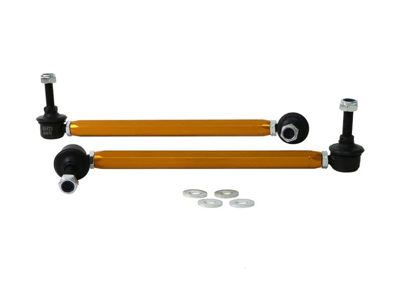 Whiteline Sway Bar End Link Kit BMW 3 Series E46 M3 (2000-2006) [270-295mm/ 10mm Ball Stud] Front - KLC163