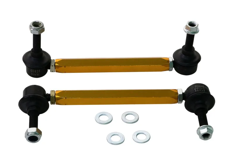 Whiteline Sway Bar End Link Kit (Universal Fit) [190-215mm/ 10mm Ball Stud] Front - KLC187