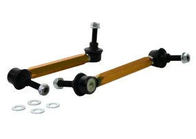 Whiteline Sway Bar End Link Kit (Universal Fit) [190-215mm/ 10mm Ball Stud] Front - KLC187