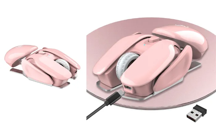 Wireless Mouse 2.4G - Pink