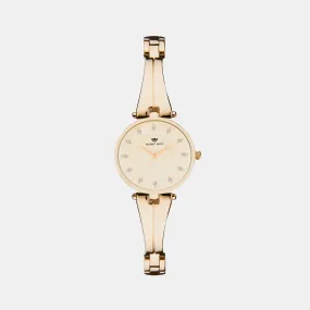 Women Champagne Analog Stainless Steel Watch 2003T-M0208