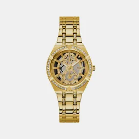 Women Gold Analog Stainless Steel Watch GW0604L2