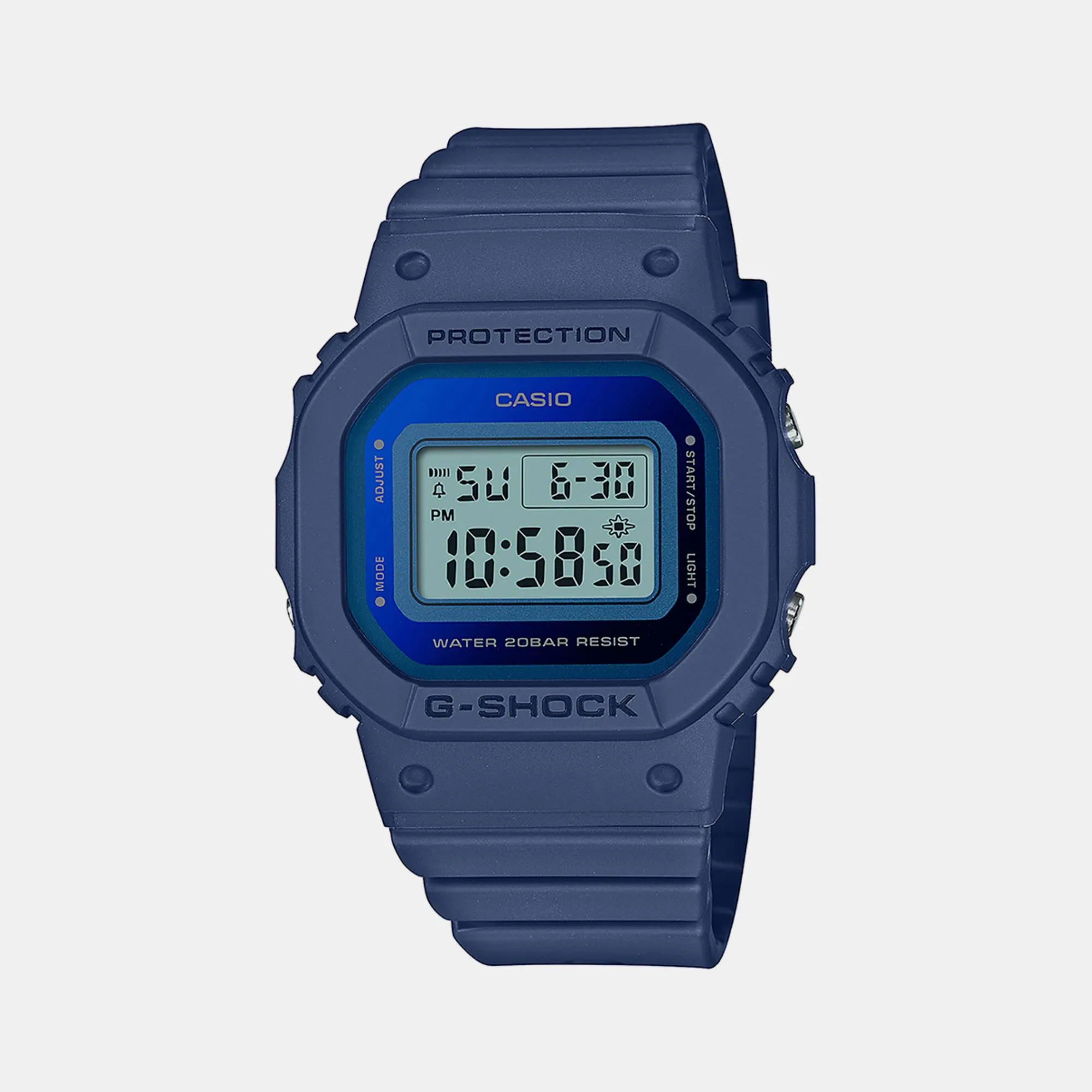 Women's Blue Digital Resin Watch G1354 - GMD-S5600-2DR