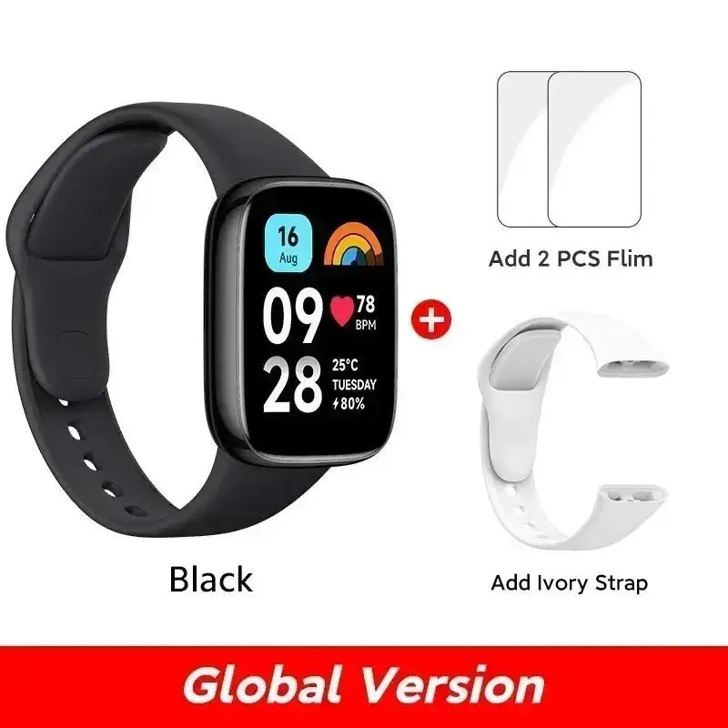 [World Premiere] Xiaomi Redmi Watch 3 Active 1.83'' LCD Display Blood Oxygen Heart Rate Bluetooth Voice Call 100  Sport Modes