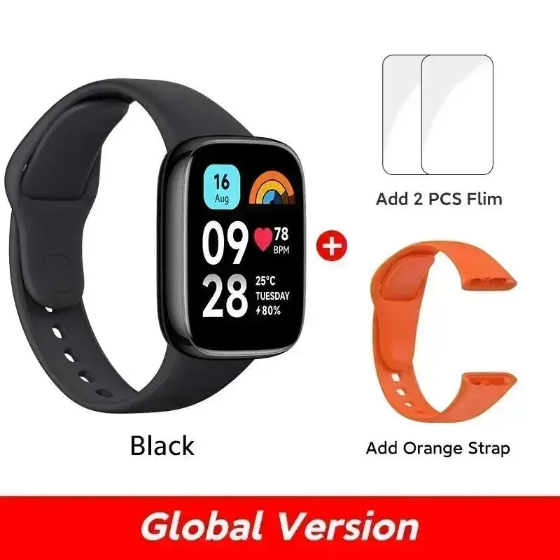 [World Premiere] Xiaomi Redmi Watch 3 Active 1.83'' LCD Display Blood Oxygen Heart Rate Bluetooth Voice Call 100  Sport Modes