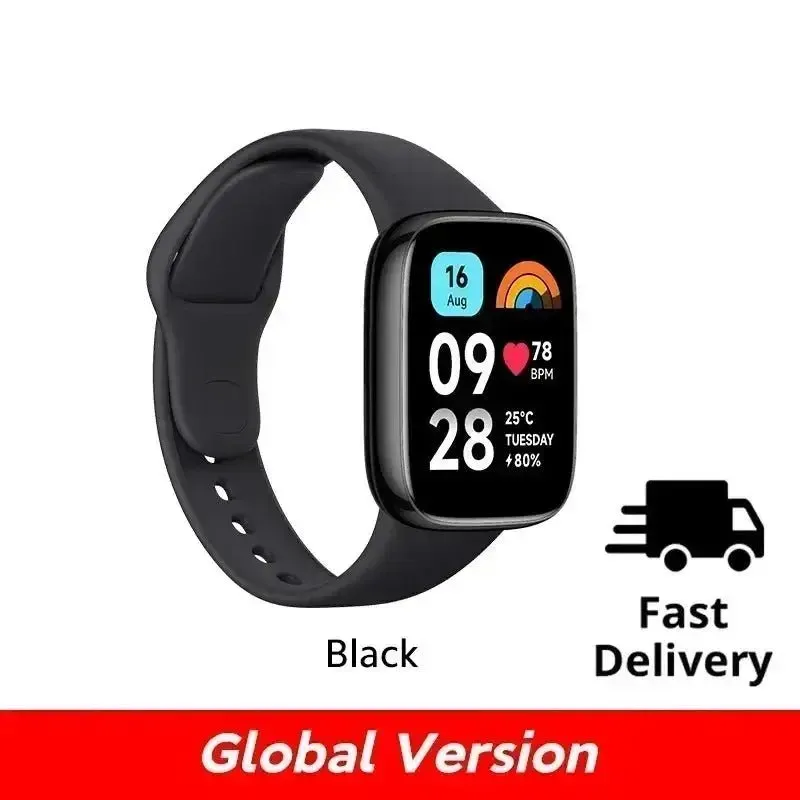 [World Premiere] Xiaomi Redmi Watch 3 Active 1.83'' LCD Display Blood Oxygen Heart Rate Bluetooth Voice Call 100  Sport Modes