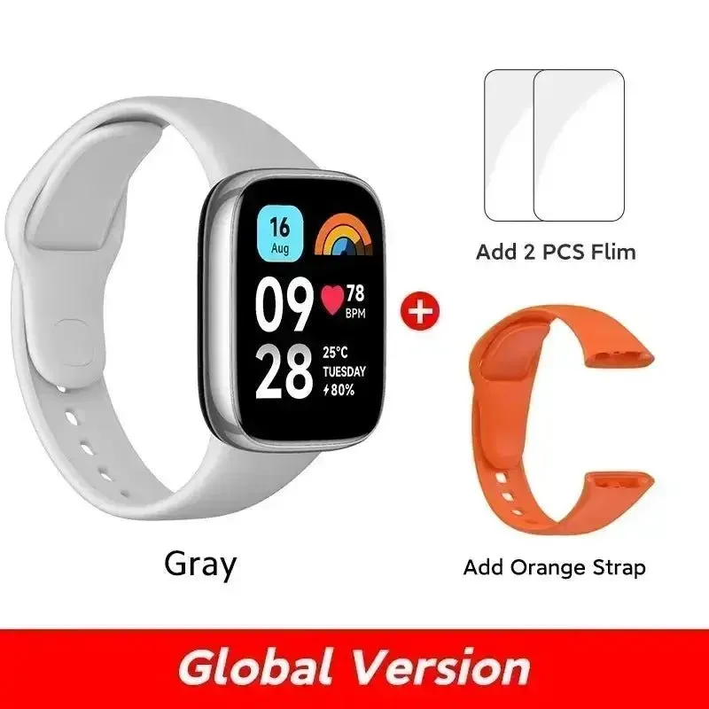 [World Premiere] Xiaomi Redmi Watch 3 Active 1.83'' LCD Display Blood Oxygen Heart Rate Bluetooth Voice Call 100  Sport Modes