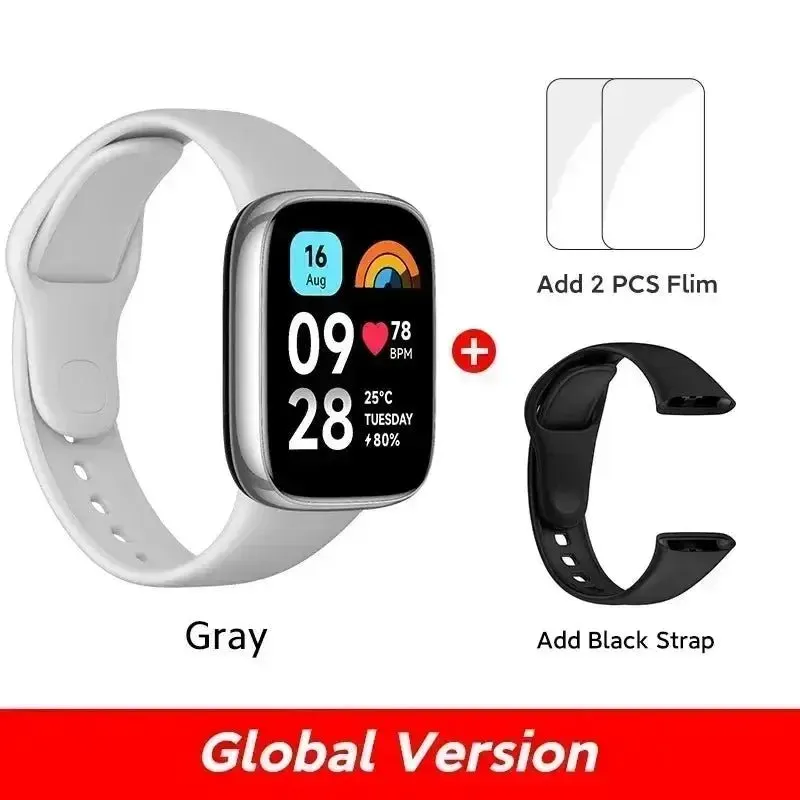 [World Premiere] Xiaomi Redmi Watch 3 Active 1.83'' LCD Display Blood Oxygen Heart Rate Bluetooth Voice Call 100  Sport Modes