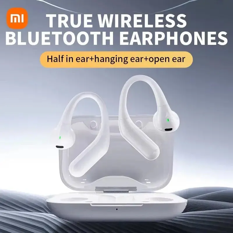 XIAOMI Air 6 Ear Hook Headphone Open Ear Wireless Headset TWS Bluetooth Earbuds For Sports Running HIFI Sound Earphone With Mic