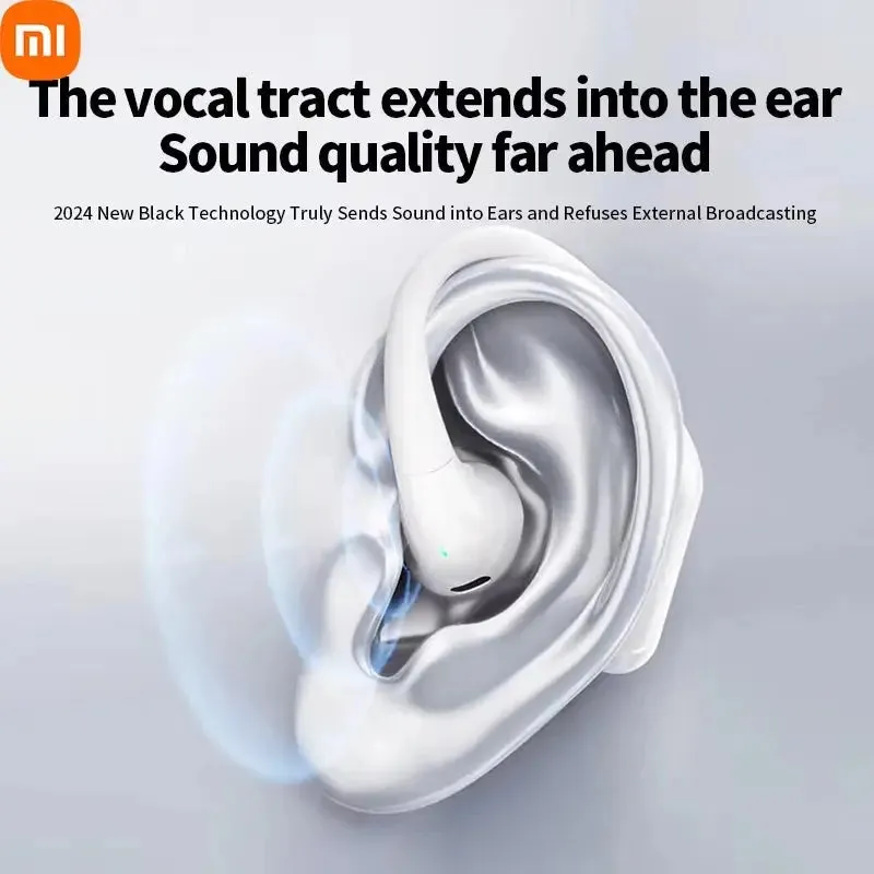 XIAOMI Air 6 Ear Hook Headphone Open Ear Wireless Headset TWS Bluetooth Earbuds For Sports Running HIFI Sound Earphone With Mic