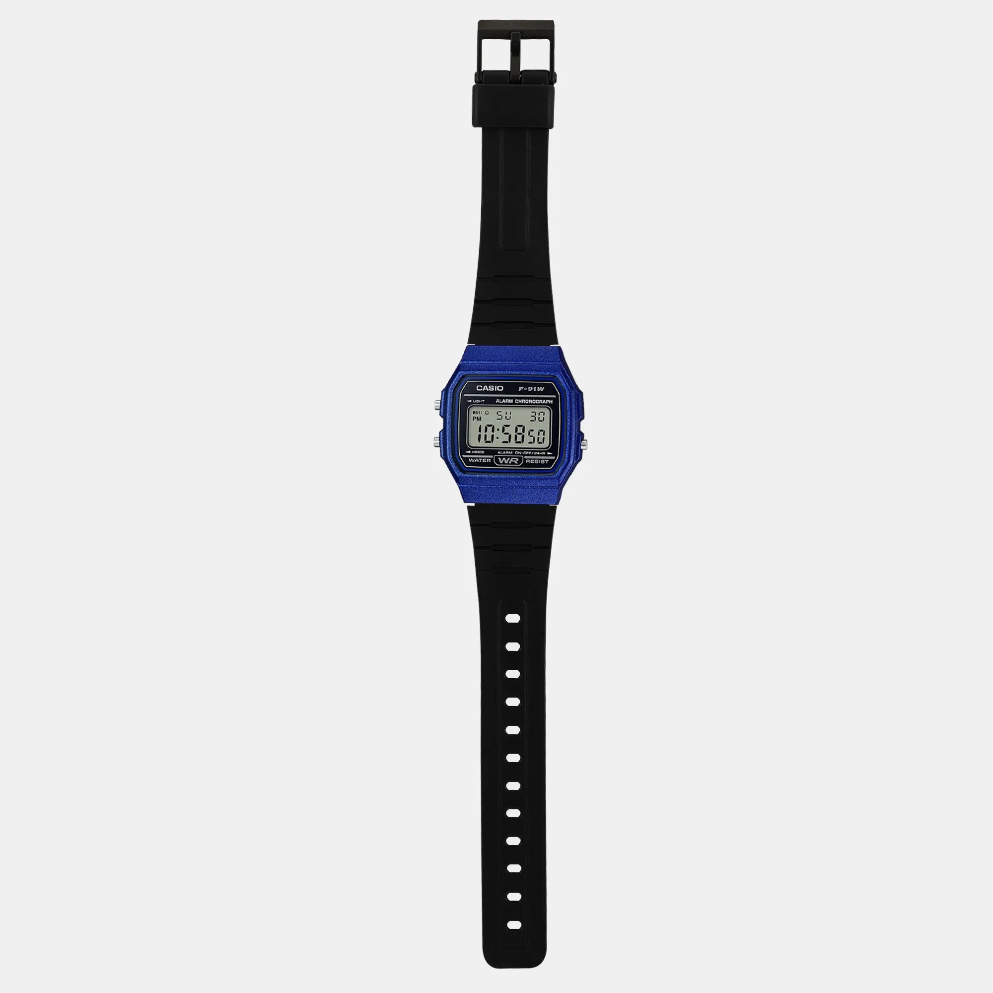 Youth Black Unisex Digital Resin Watch D247 - F-91WM-2ADF