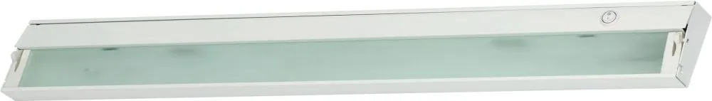 Zeeline 6 Lamp Xenon Cabinet Light In White With Diffused Glass